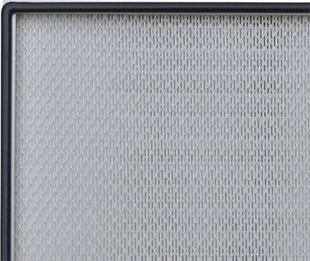 無(wú)隔板高效濾器局部特寫 無(wú)隔板高效濾器局部特寫